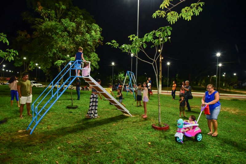 Inauguração do Bosque Marajoara no Júlia Seffer