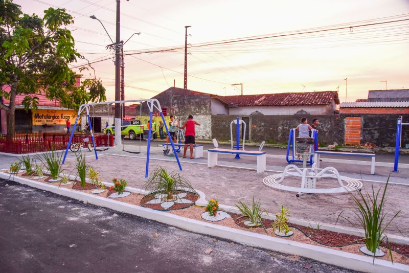 Inauguração da Praça da Alegria Totalmente Revitalizada na Cidade Nova VI