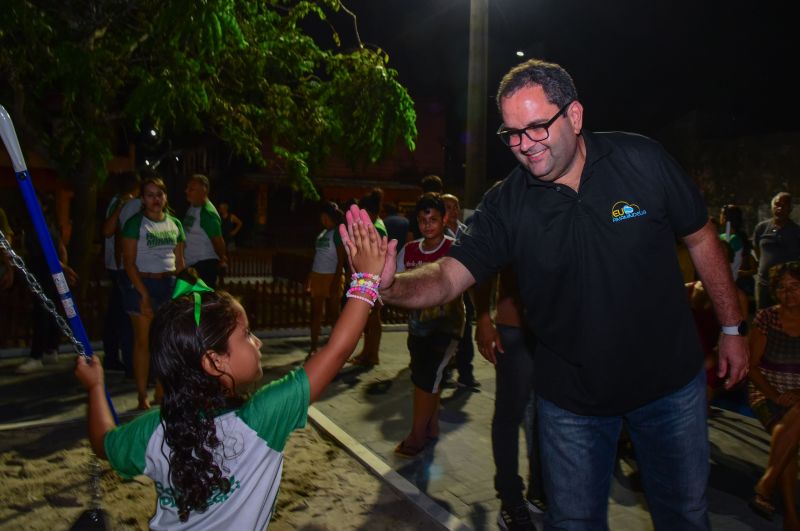 Inauguração da Praça da Alegria Totalmente Revitalizada na Cidade Nova VI