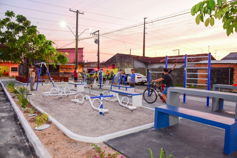 Inauguração da Praça da Alegria Totalmente Revitalizada na Cidade Nova VI