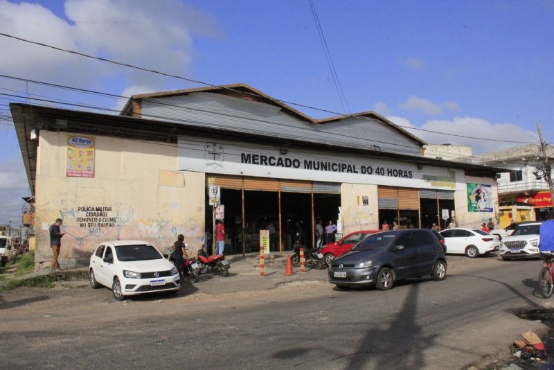 Assinatura da Ordem de Serviço de Revitalização do Mercado do 40 Horas