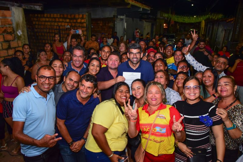 Assinatura de Ordem de Serviço para Obras de Drenagem e Pavimentação Asfáltica na Comunidade Helderlândia no Distrito Industrial