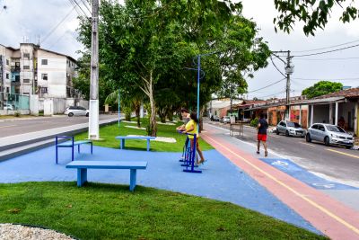 galeria: Entrega do canteiro Central da Estrada do Icuí