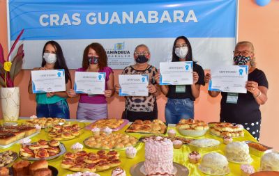 galeria: Certificação do Curso de Panificação Artesanal, Cras Guanabara