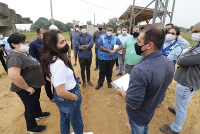 galeria: Visita técnica no Estádio Municipal com representantes do Ministério do Esporte