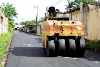 galeria: Visitação as Obras de Pavimentação da rua Boa União no Distrito Industrial