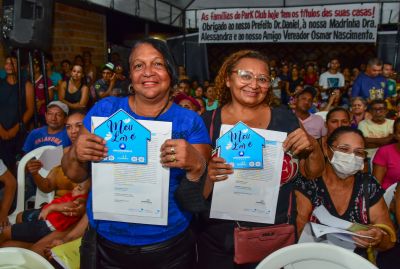 galeria: Entrega de Títulos do Programa Ananindeua Legal, Conjunto Jardim Florestal no 40 Horas