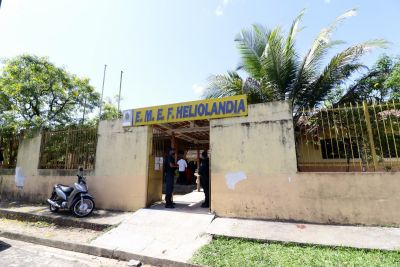 galeria: Assinatura da O.S da Escola Heliolândia no Distrito Industrial