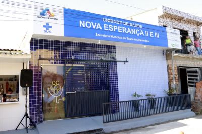 galeria: Inauguração da UBS Nova Esperança II e III Totalmente Revitalizada na Comunidade Nova Esperança no Coqueiro