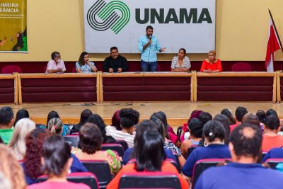 galeria: Abertura da Primeira Infância Diálogos construtivos para primeira infância na Amazônia Paraense no Auditório da Unama BR