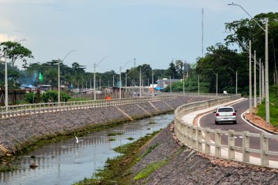 galeria: Entrega da Última etapa do canal Maguariaçu, entre rua Itabira e avenida Cláudio Sanders