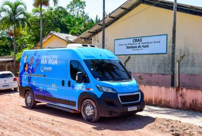 galeria: Atendimento do Programa Consultório na Rua no CRAS Santana do Aurá bairro Águas Lindas