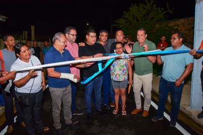 galeria: Inauguração Asfáltica das passagens União e São José Ribamar no bairro de Águas Lindas