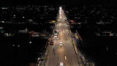 notícia: Cidade Nova agora está com nova iluminação pública