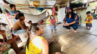 notícia: Ananindeua é destaque no acolhimento de indígenas refugiados e migrantes da Venezuela