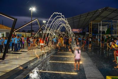 notícia: Prefeitura inaugura o Parque das Águas