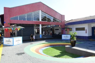 notícia: Creche é reinaugurada totalmente revitalizada no Conjunto Girassol