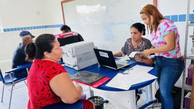 notícia: Prefeitura em Movimento leva serviços de assistência social aos moradores do Aurá 