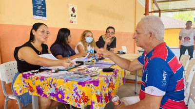 notícia: Prefeitura leva serviços socioassistenciais aos moradores do Curuçambá