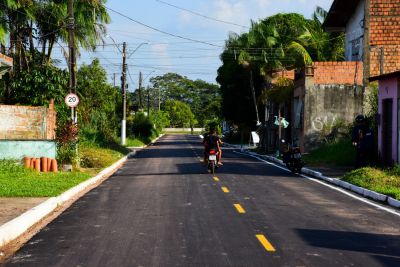 notícia: Prefeitura entrega Conjunto Girassol com 100% das ruas asfaltadas.