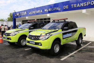 notícia: Secretaria de Transporte de Ananindeua ganha novas viaturas
