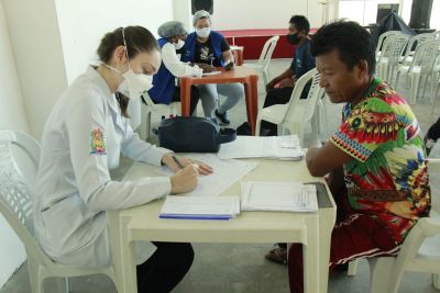 notícia: Índios Warao são atendidos pelo Consultório de Rua