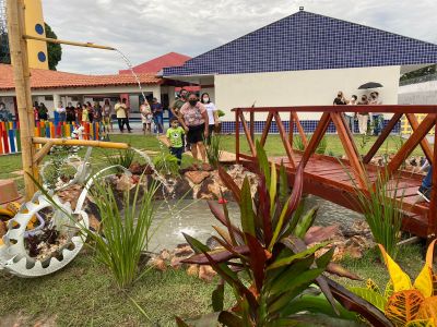 notícia: Prefeitura entrega a 6ª escola totalmente revitalizada no 78º aniversário de Ananindeua