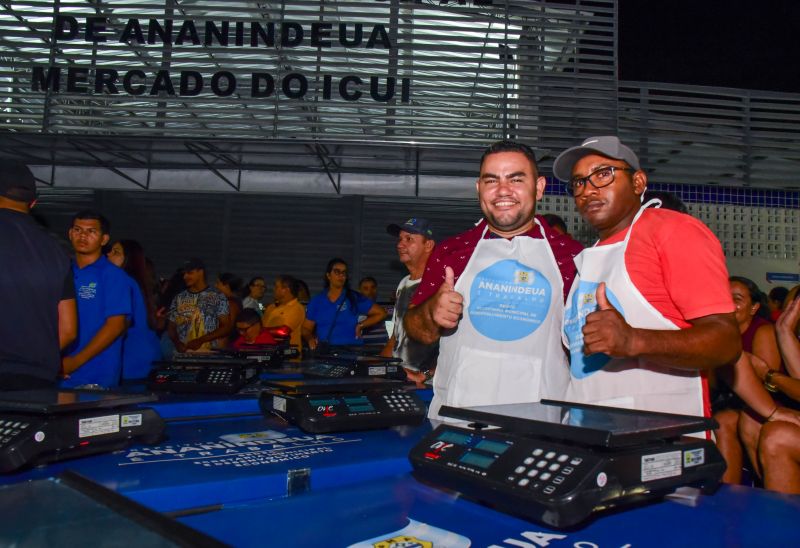 Inauguração do Mercado do Icuí Guajará