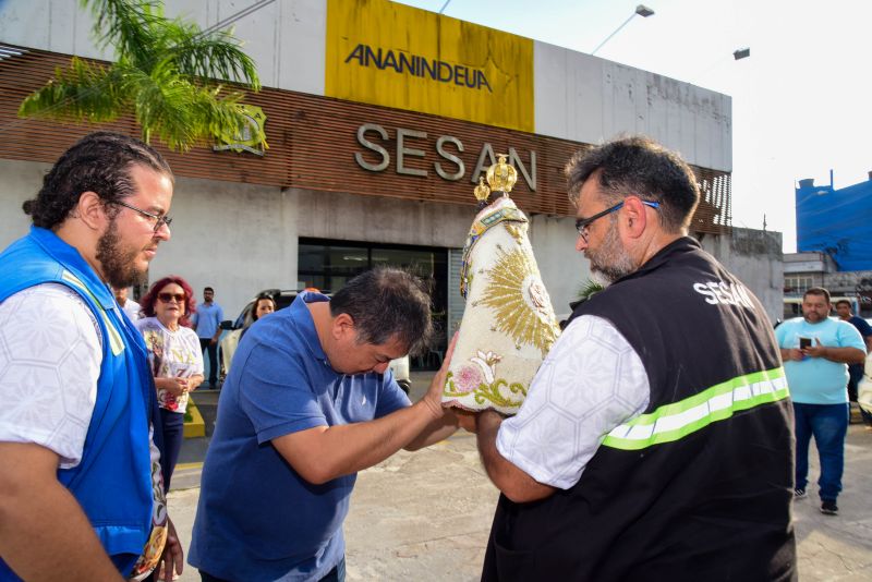 Visita da Imagem Peregrina de Nossa Senhora de Nazaré aos Órgãos Públicos de Ananindeua