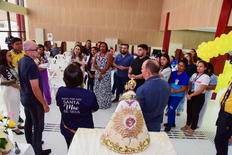 Visita da Imagem Peregrina de Nossa Senhora de Nazaré aos Órgãos Públicos de Ananindeua