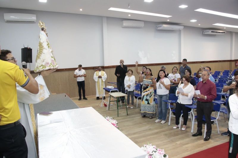 Visita da Imagem Peregrina de Nossa Senhora de Nazaré aos Órgãos Públicos de Ananindeua