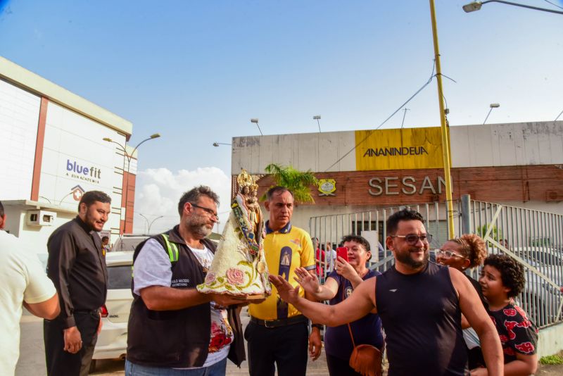 Visita da Imagem Peregrina de Nossa Senhora de Nazaré aos Órgãos Públicos de Ananindeua