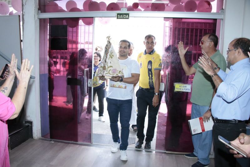 Visita da Imagem Peregrina de Nossa Senhora de Nazaré aos Órgãos Públicos de Ananindeua