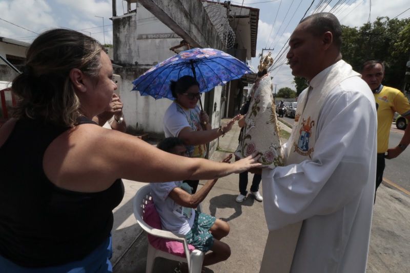 Visita da Imagem Peregrina de Nossa Senhora de Nazaré aos Órgãos Públicos de Ananindeua