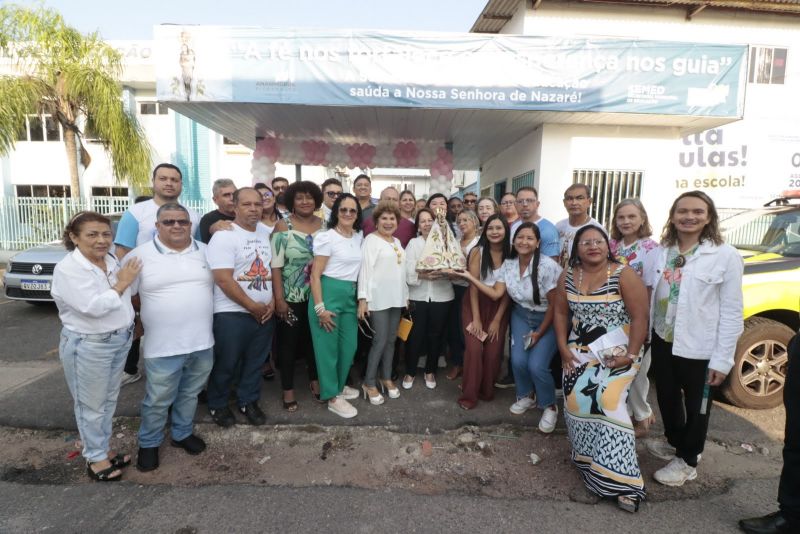 Visita da Imagem Peregrina de Nossa Senhora de Nazaré aos Órgãos Públicos de Ananindeua