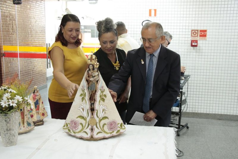 Visita da Imagem Peregrina de Nossa Senhora de Nazaré aos Órgãos Públicos de Ananindeua