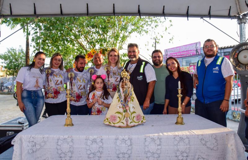 Visita da Imagem Peregrina de Nossa Senhora de Nazaré aos Órgãos Públicos de Ananindeua