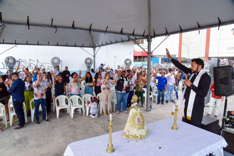 Visita da Imagem Peregrina de Nossa Senhora de Nazaré aos Órgãos Públicos de Ananindeua