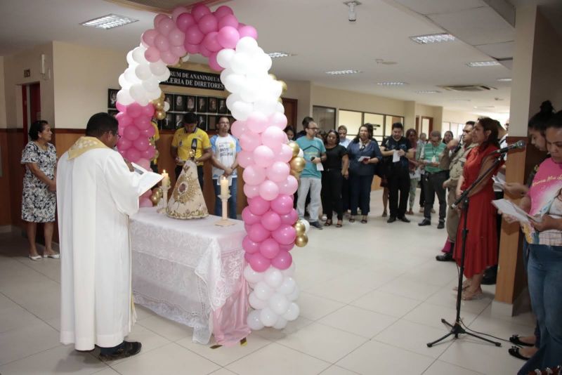 Visita da Imagem Peregrina de Nossa Senhora de Nazaré aos Órgãos Públicos de Ananindeua