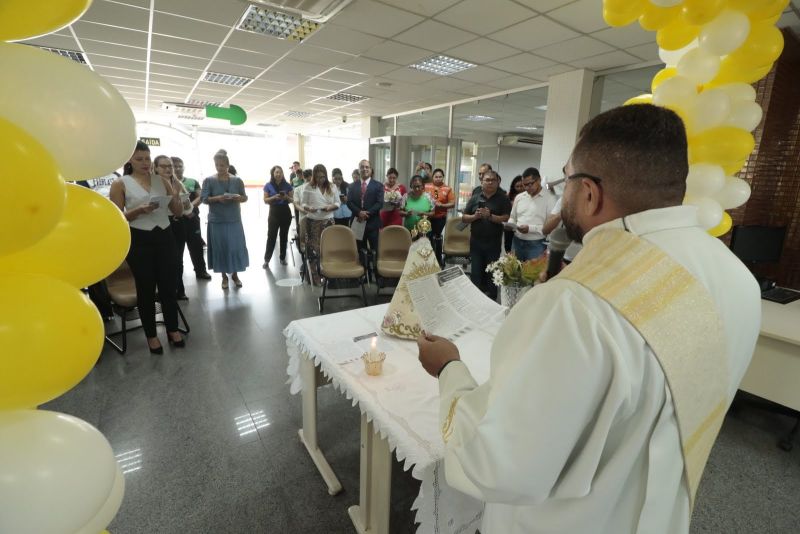 Visita da Imagem Peregrina de Nossa Senhora de Nazaré aos Órgãos Públicos de Ananindeua