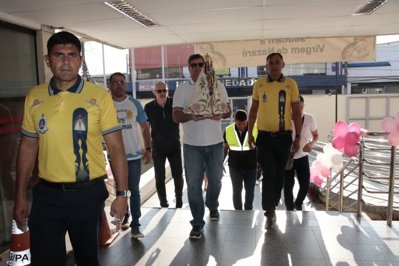 Visita da Imagem Peregrina de Nossa Senhora de Nazaré aos Órgãos Públicos de Ananindeua