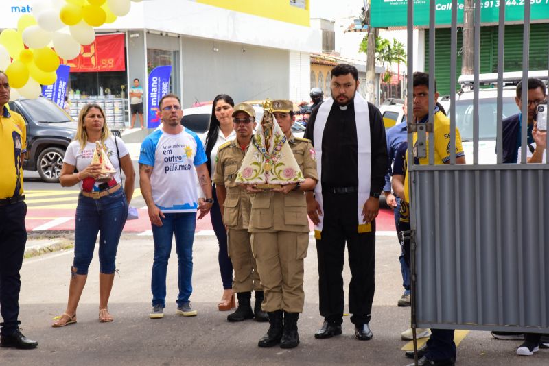 Visita da Imagem Peregrina de Nossa Senhora de Nazaré aos Órgãos Públicos de Ananindeua