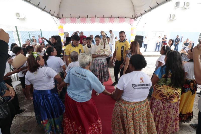 Visita da Imagem Peregrina de Nossa Senhora de Nazaré aos Órgãos Públicos de Ananindeua