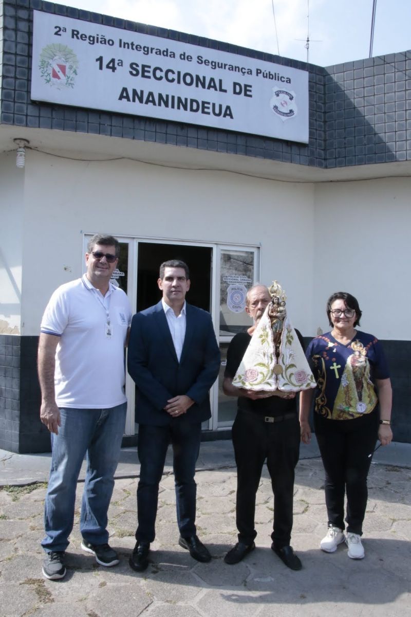 Visita da Imagem Peregrina de Nossa Senhora de Nazaré aos Órgãos Públicos de Ananindeua