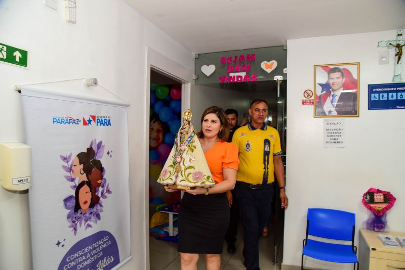 Visita da Imagem Peregrina de Nossa Senhora de Nazaré aos Órgãos Públicos de Ananindeua