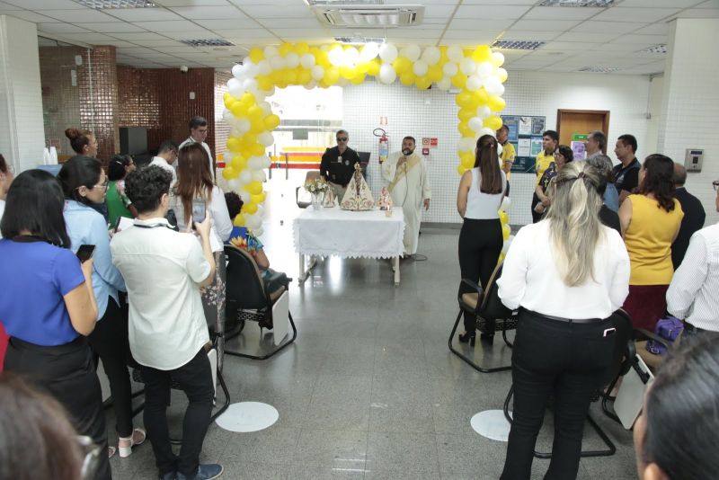 Visita da Imagem Peregrina de Nossa Senhora de Nazaré aos Órgãos Públicos de Ananindeua