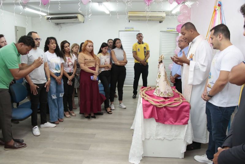 Visita da Imagem Peregrina de Nossa Senhora de Nazaré aos Órgãos Públicos de Ananindeua