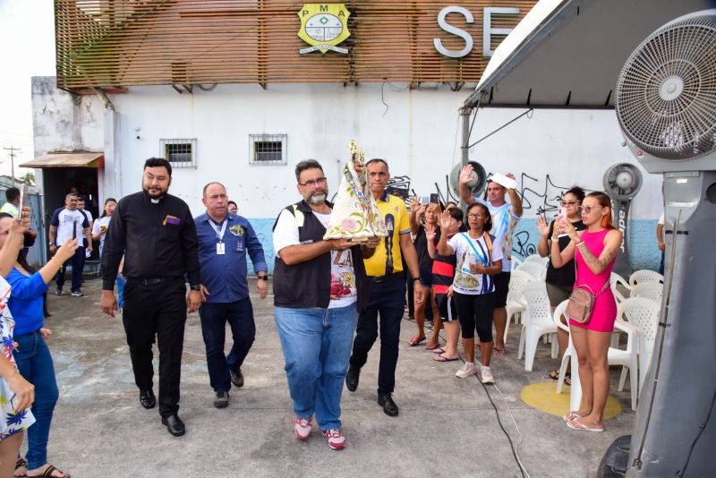 Visita da Imagem Peregrina de Nossa Senhora de Nazaré aos Órgãos Públicos de Ananindeua