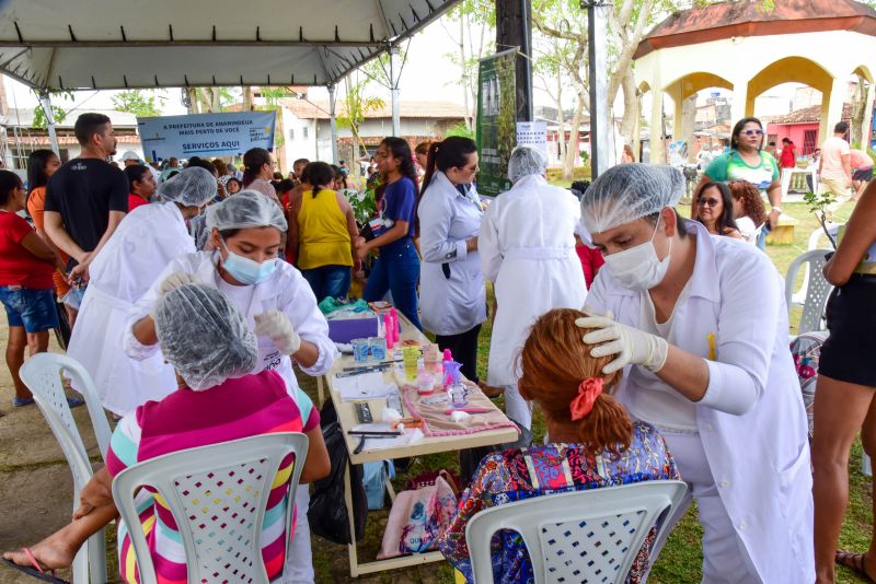 Programa Prefeitura em Movimento no bairro do Curuçambá