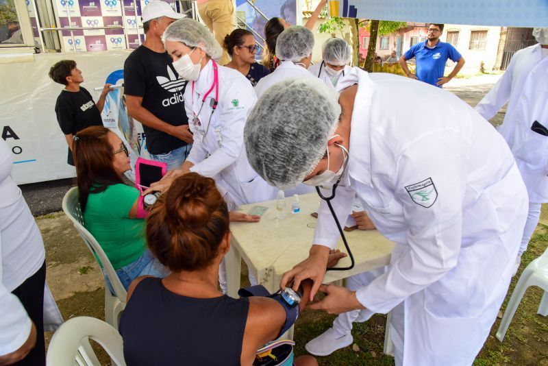 Programa Prefeitura em Movimento no bairro do Curuçambá